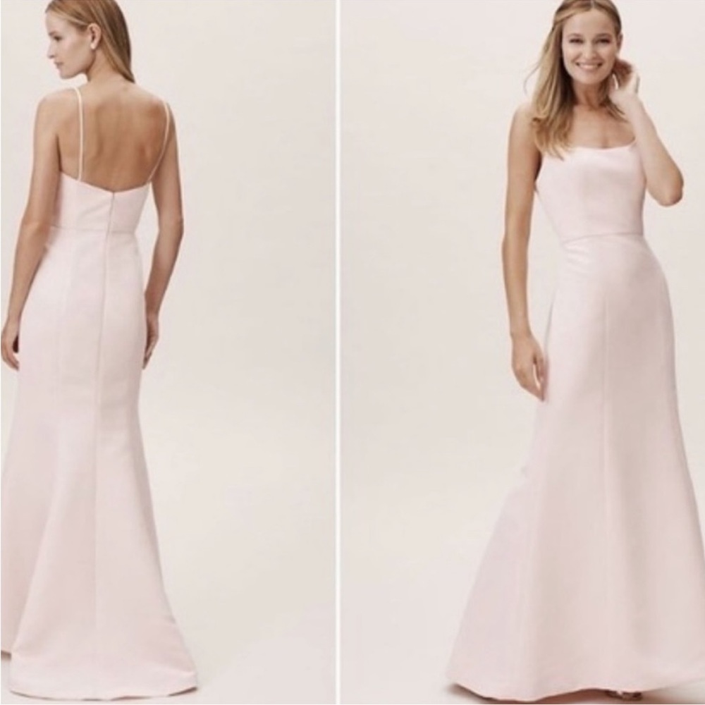 Amsale Bridesmaid Moe Dress in Ballet Size 14